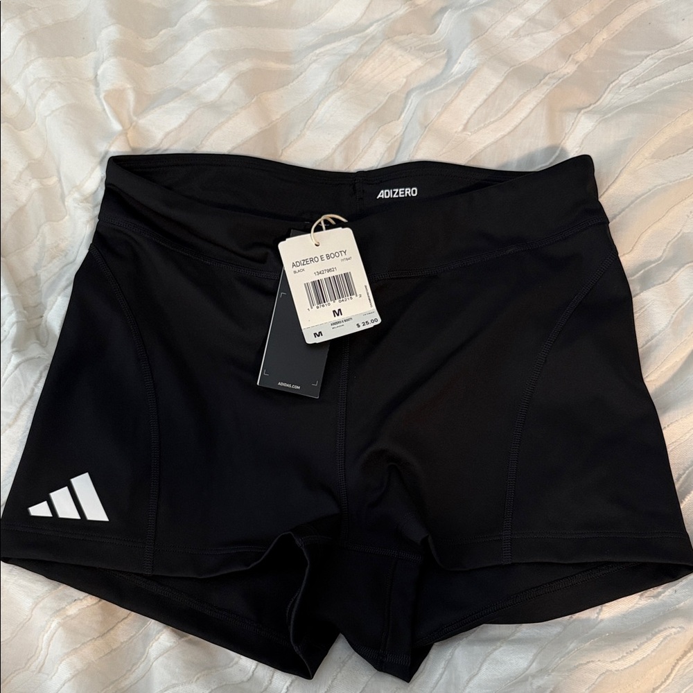 Adidas Women's Adizero Black Athletic Shorts